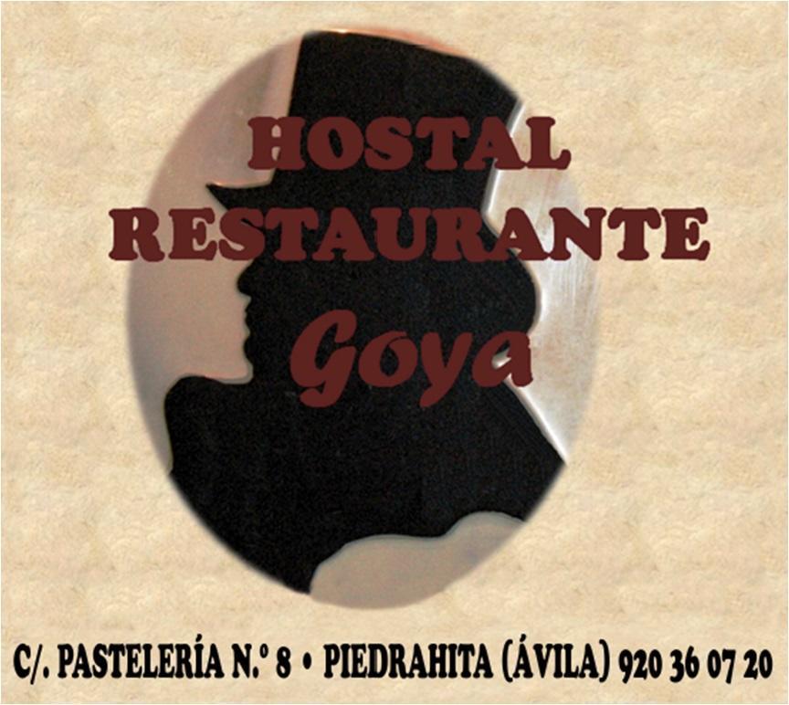 Hostal Restaurante Goya Piedrahíta Kültér fotó